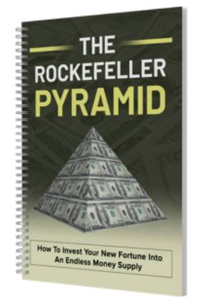 visual cover of the rockefeller pyramid financial strategy guide