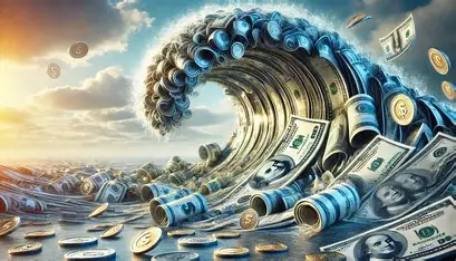 visual representing shift from scarcity to abundance thinking